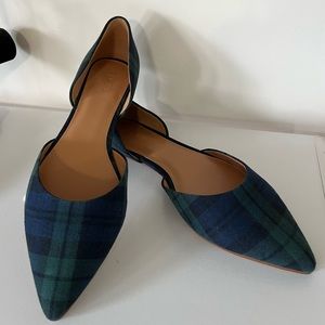 J.Crew Plaid Flats